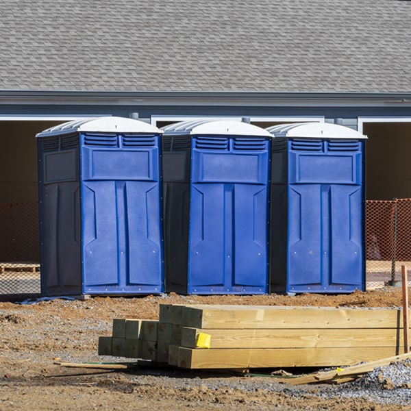 what is the cost difference between standard and deluxe portable restroom rentals in Colton Oregon